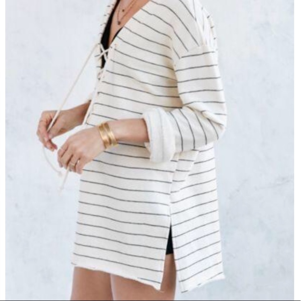 Truly Madly Deeply striped pullover, Size S